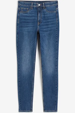 H&M Ultra High Ankle Jeggings - Blau - Damen