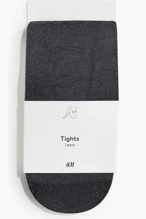H&M Glittery tights - - Damen