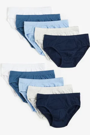 H&M 10er-Pack Jungenslips - Blau - Kinder