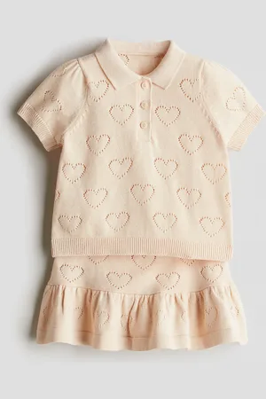 H&M 2-teiliges Set in Musterstrick - - Kinder