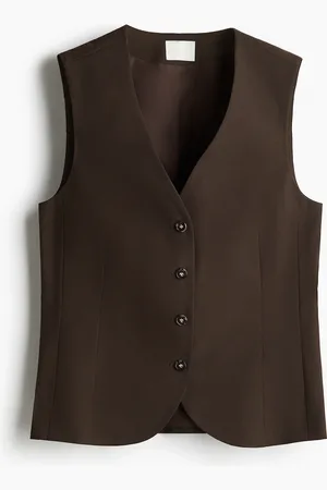 H&M Anzugweste - Braun - Damen