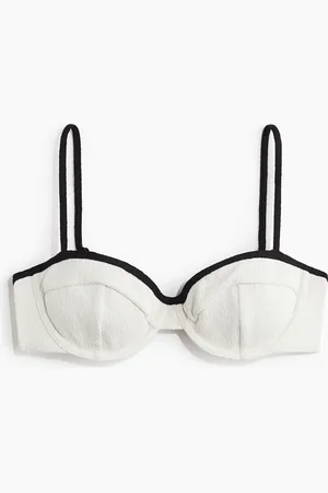 H&M Bikinitop mit Bügel - Weiß - Damen