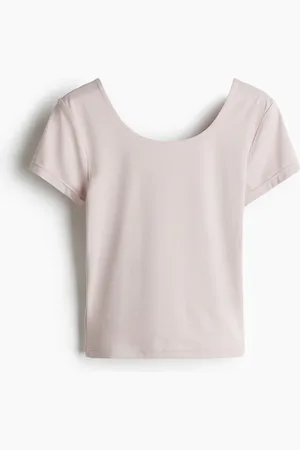 H&M Sportshirt mit SoftMove - Rosa - Sportswear