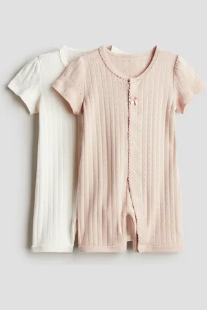 H&M 2er-Pack Schlafanzüge aus Baumwolljersey - - Kinder