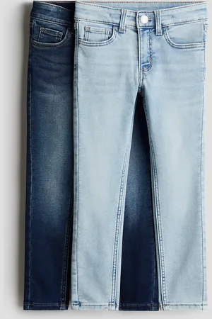 H&M 2er-Pack Supersoft Skinny Fit Jeans - Blau - Kinder