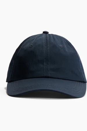 H&M Cap aus Baumwolltwill - Blau - Damen