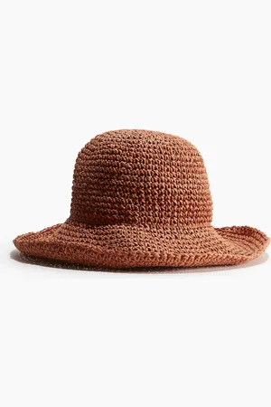 H&M Strohhut mit gewellter Krempe - - Damen