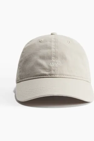 H&M Low Profile Twill Cap - Weiß - Herren