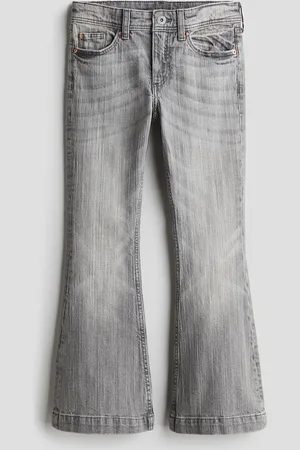 H&M Slim Fit Flared Leg Jeans - - Kinder