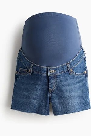 H&M MAMA Jeansshorts - Blau - Damen