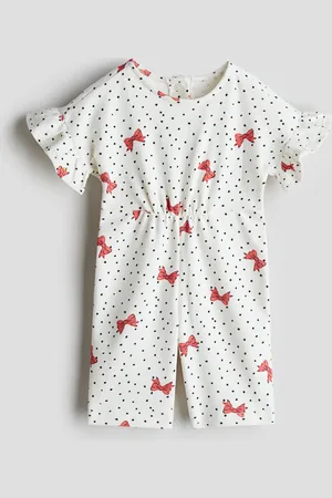 H&M Bedruckter Strampler - Weiß - Kinder