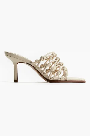H&M Hohe Sandaletten mit Knotendetails - - Damen