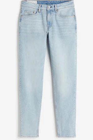 H&M Regular Tapered Jeans - Blau - Herren