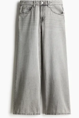 H&M Baggy Wide Low Jeans - - Damen