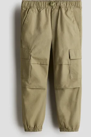 H&M Cargohose aus Baumwolle - Grün - Kinder