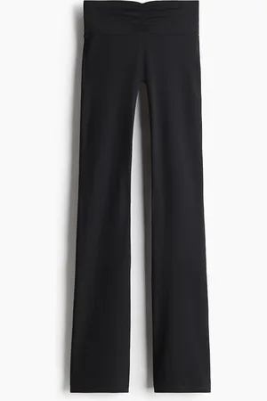 H&M Ausgestellte Yoga-Leggings mit SoftMove Lycra - - Sportswear