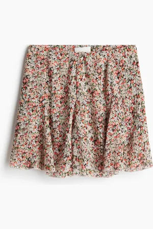 H&M Ausgestellter Minirock - Rot - Damen
