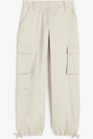 H&M Cargohose aus Twill - Braun - Damen
