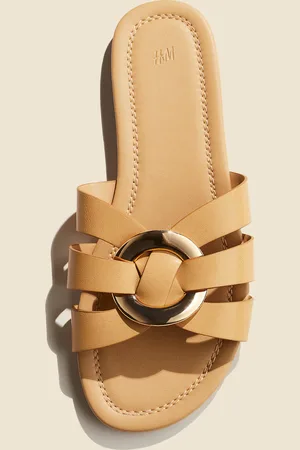 H&M Sandalen mit verschlungenen Riemen - - Damen
