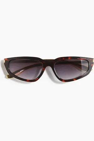 H&M Eckige Sonnenbrille - Braun - Damen