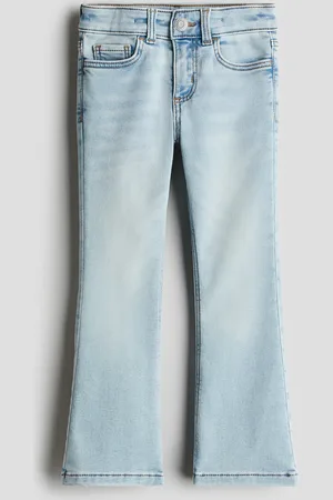 H&M Super Soft Flared Leg Jeans - Blau - Kinder