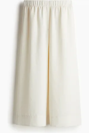 H&M Weite Culotte - Weiß - Damen