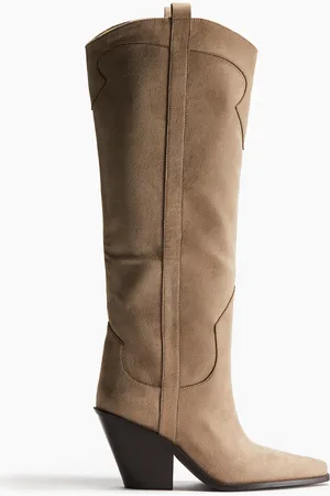 H&M Kniehohe Cowboystiefel - - Damen