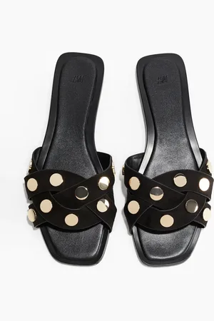H&M Sandalen mit Flechtriemen - - Damen