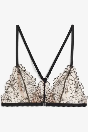 H&M Soft-BH mit Stickerei - - Damen