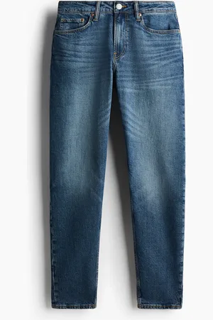 H&M Regular Tapered Jeans - Blau - Herren