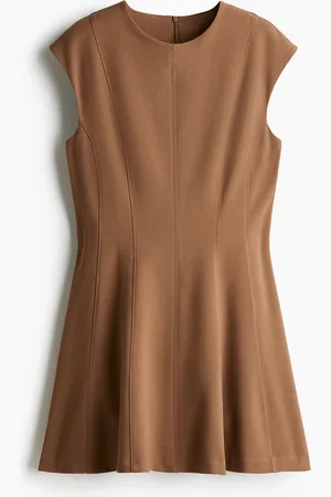 H&M Ausgestelltes Twill-Kleid - - Damen