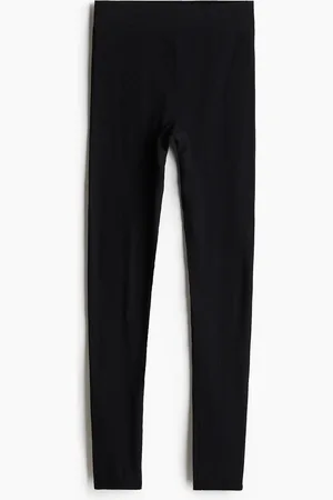 H&M Gerippte Leggings Seamless - - Damen
