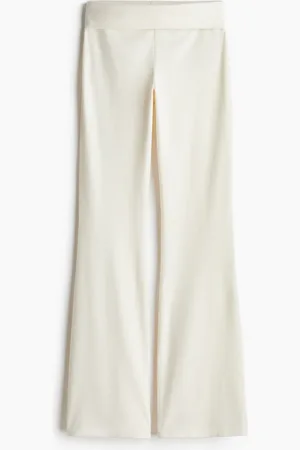 H&M Ausgestellte Leggings - Weiß - Damen