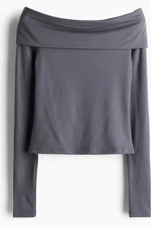 H&M Schulterfreies Shirt - - Damen
