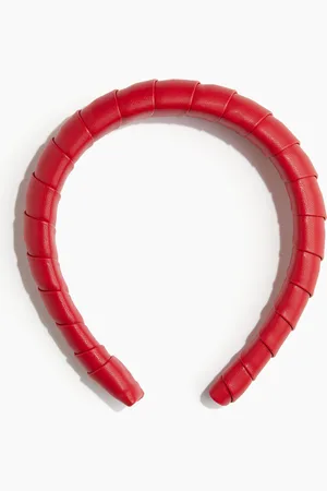 H&M Umwickelter Haarreif - Rot - Damen