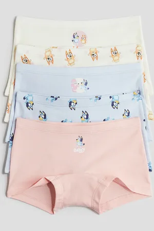 H&M 5er-Pack Baumwoll-Boxerslips - Blau - Kinder