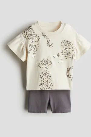 H&M Zweiteiler aus Baumwolljersey - - Kinder