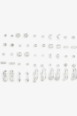 H&M 25 Paar Ohrringe und Studs - - Damen
