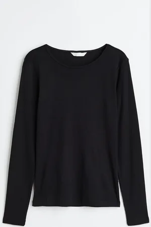 H&M Geripptes Jerseyshirt - - Damen
