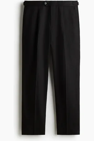 H&M Anzughose aus Leinenmix in Regular Fit - - Herren