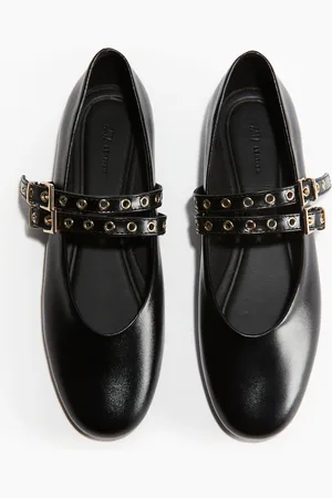 H&M Ballerinas aus Leder - - Damen