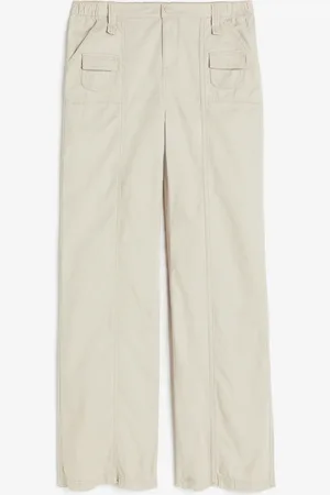 H&M Cargohose aus Canvas - Braun - Damen
