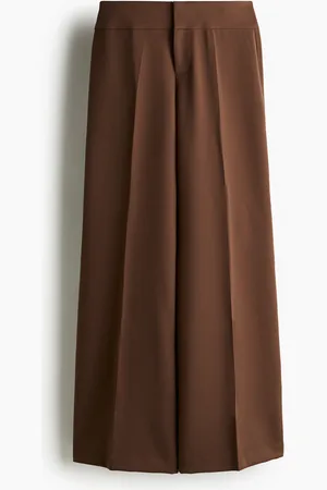 H&M Weite elegante Hose - Braun - Damen