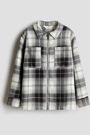 H&M Overshirt aus Baumwollflanell - - Kinder