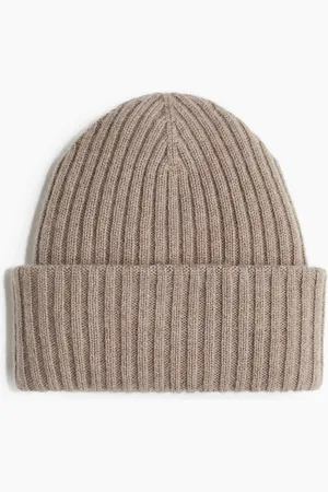 H&M Beanie aus Kaschmirmix - Braun - Damen