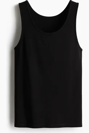 H&M Tanktop aus Lyocell mit Lycra in Slim Fit - - Herren