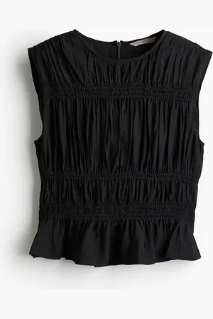 H&M Gesmoktes Top - - Damen