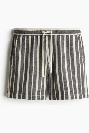 H&M Shorts aus Webstoff in Regular Fit - Blau - Herren