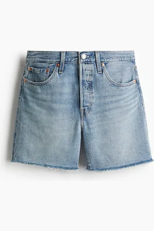 H&M 501 Mid Thigh Short - Blau - Damen