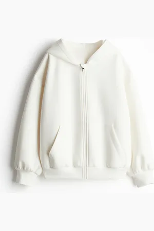 H&M Sport-Hoodiejacke aus DryMove - Weiß - Kinder